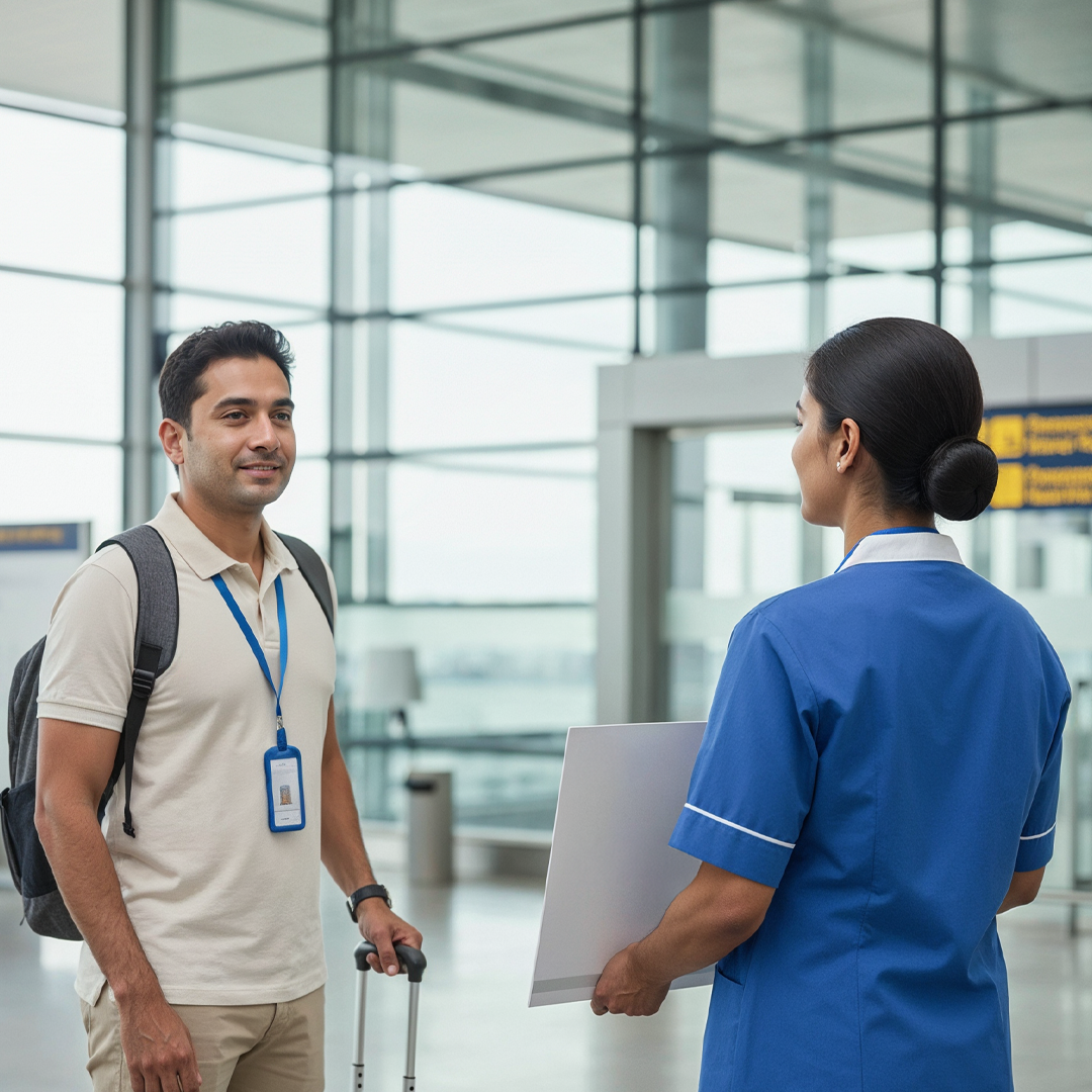 Flight Ticket Booking & Airport Pickup